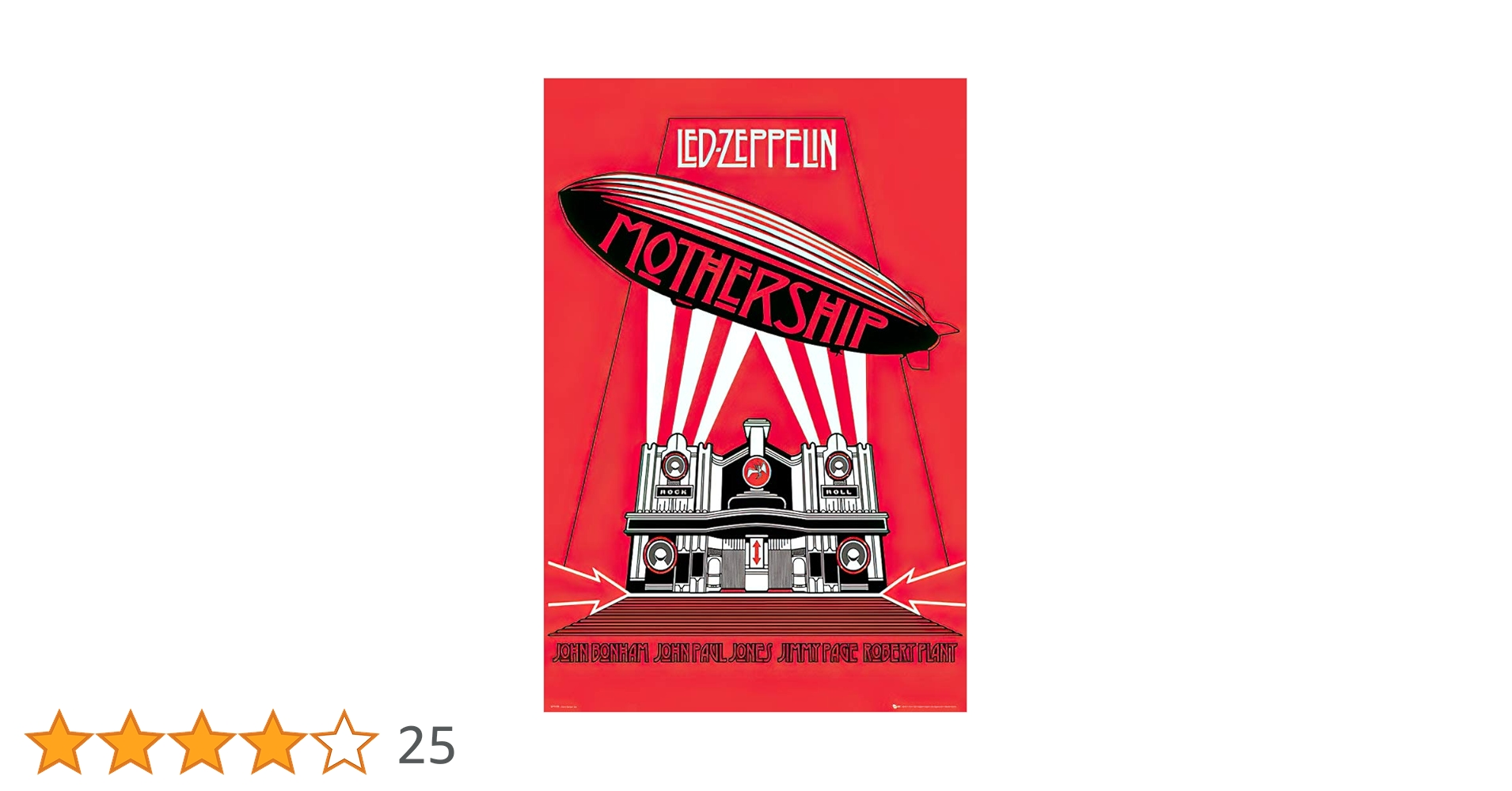 超貴重☆当時物☆Led Zeppelin☆コンサートポスター☆ Amazon.co.jp: LED ZEPPELIN – Framed音楽ポスター/印刷
